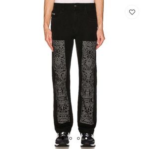 Pleasures Friction Work Pant in Black